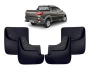 Kit Jogo 4 Peças Lameiro Parabarro Fiat Strada Trekking