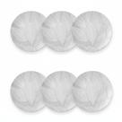 Kit Jogo 6 Pratos Rasos Tramontina Arbo Porcelana 25 cm