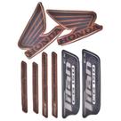 Kit Jogo Adesivo Faixa Honda Titan 150 2010 Ex Laranja Kit Jogo Adesivo Faixa Honda Titan 150 2010 Ex Laranja