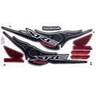 Kit Jogo Adesivo Faixa Honda Xre 300 2010 Vermelha - 886