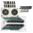 Kit Jogo Adesivo Faixa Yamaha Fazer 250 2018 2019 Preta - 257