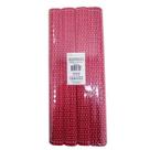 Kit Jogo Americano 4 Peças Bamboo Tocantins Vermelho Niazitex Kit Jogo Americano 4 Peças Bamboo Tocantins Vermelho Niazitex