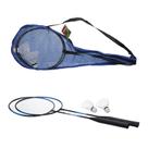 Kit Jogo Badminton Completo Com 2 Raquetes 2 Petecas E Bolsa Kit Jogo Badminton Completo Com 2 Raquetes 2 Petecas E Bolsa