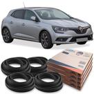 Kit Jogo Borracha 4 Portas Guarnição New Kar Pro Line 799727