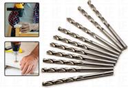 Kit Jogo Brocas Aço Rápido 10pçs P/ Furadeiras Convencionais Kit Jogo Brocas Aço Rápido 10pçs P/ Furadeiras Convencionais