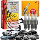 Kit Jogo Cabo E Vela De Ignição Chevrolet Astra Vectra Zafira 1.8 2.0