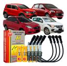 Kit Jogo Cabo E Vela De Ignição Fiat Grand Siena Mobi Palio 1.0 8v 2016 A 2023