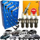 Kit Jogo Cabo E Vela Ignição Prisma Corsa Celta Classic 1.0 Flex Kit Jogo Cabo E Vela Ignição Prisma Corsa Celta Classic 1.0 Flex