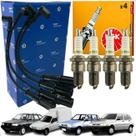 Kit Jogo Cabos E Velas De Ignição Fiat Elba Fiorino Premio Uno