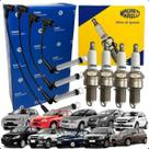 Kit Jogo Cabos E Velas Ignição Gm Corsa Celta Montana Meriva Kit Jogo Cabos E Velas Ignição Gm Corsa Celta Montana Meriva