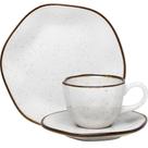 Kit Jogo Café da Manhã Maresia Ryo para 4 Pessoas Porcelana 220ml Off White Kit Jogo Café da Manhã Maresia Ryo para 4 Pessoas Porcelana 220ml Off White