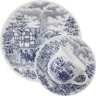 Kit Jogo Café Lanche Oxford Biona Cena Inglesa 12 Peças