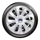 Kit Jogo Calota Aro 13 Ford Fiesta Hatch Sedan 2011 2012 Prata Kit Jogo Calota Aro 13 Ford Fiesta Hatch Sedan 2011 2012 Prata
