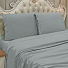 Kit Jogo Cama King Kayla 300 Fios Bordado Elegante Luxo