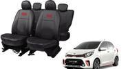 Kit Jogo Capa Couro Picanto 2006 a 2019 Proteção Completa