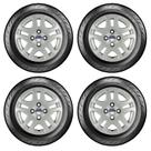 Kit jogo carlota aro 14 fiesta sedan prata 2011 2012 2013