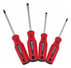 Kit Jogo Chave Fenda Philips 4 Peças Ponta Magnética Prof