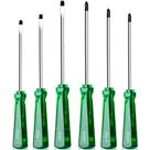 Kit Jogo Chave Fenda/Philips Imantada Crv Com 6 peças