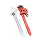 Kit Jogo Chave Inglesa 10 + Grifo 14 Polegadas 35cm Brasfort Kit Jogo Chave Inglesa 10 + Grifo 14 Polegadas 35cm Brasfort