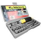 Kit Jogo Chaves Catraca Reversível Maleta 40 Peças Soquete Parafusadeira