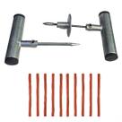 Kit Jogo Conserto E Reparo De Pneus de Motos e Carros Passeio Viluz C/10 Macarrão Remendos 3mm Idea
