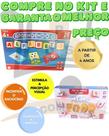 Kit Jogo Da Memória 4 Anos Bilingue Educativo E Brinquedo Aprendendo O Alfabeto Interativo