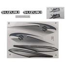 Kit Jogo De Adesivos Suzuki Yes 125 Prata 2011- 552 Kit Jogo De Adesivos Suzuki Yes 125 Prata 2011- 552