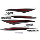Kit Jogo De Adesivos Suzuki Yes 125 Preta 2009 A 2010 Kit Jogo De Adesivos Suzuki Yes 125 Preta 2009 A 2010