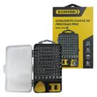 Kit Jogo de Bits 115 Peças Fenda/Philips/Triângulo/Torx/Allen BOM-3114 2 Jogos - BOMVINK