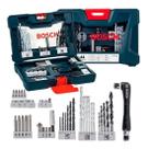 Kit Jogo De Brocas E Bits Bosch V-line 41 Peças Com Maleta