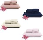Kit Jogo de Cama Lençol Solteiro Pratik 2 Peças com 4 Un. Cores 1 - 100% Poliéster