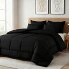 Kit Jogo de Cama Queen 6 Peças com Edredom Dupla Face Macio e Suave Casa Dona
