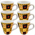 Kit Jogo de Caneca Xicara de Porcelana Pequena Para café/Chá Varios modelos Melhor Qualidade