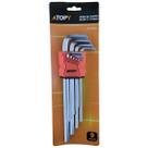 Kit Jogo De Chave Allen Longa C/ 9 Peças 1,5 A 10 Mm - Atp-6837 - Atopy