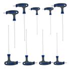 Kit Jogo De Chave Hexalobular Torx Com Cabo Tipo T 9 Peças 2