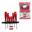 Kit Jogo De Chaves Fenda Philips E Bits Com 21 Peças Corneta