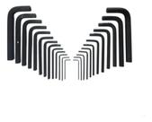 Kit Jogo De Chaves Tipo Allen Em Polegada E Mm 25 Peças Kit Jogo De Chaves Tipo Allen Em Polegada E Mm 25 Peças