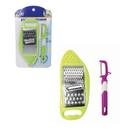 Kit Jogo De Cozinha Com 2 Peças Ralador E Fatiador