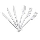 KIT - Jogo de Faca e Garfo Buzios 12 Peças em Aço Inox IBAG - Tramontina