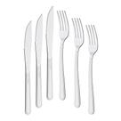 KIT - Jogo de Faca e Garfo Buzios 24 Peças em Aço Inox IBAG - Tramontina