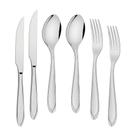 Kit - Jogo De Facas, Garfos E Colheres Luxo Laguna 144 Peças Em Aço Inox Itop - Tramontina