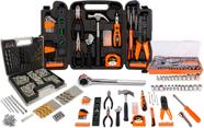 Kit Jogo De Ferramentas 240 Peças Com Maleta Multiuso