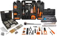 Kit Jogo De Ferramentas 241 Peças Com Maleta Multiuso