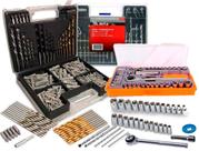 Kit Jogo De Ferramentas 340 Peças Maleta Multiuso