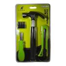 KIT Jogo de Ferramentas Chave Bits Martelo Estilete X-CELL