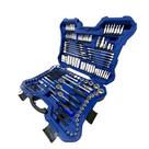 Kit jogo de ferramentas completo 214pcs - 1/4" 3/8" 1/2" crv