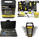 Kit Jogo De Ferramentas Fasterr 175 Pcs C/ Soquetes E Chaves