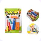 Kit Jogo De Ferramentas Martelo Broca Chave De Fenda Premium