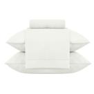 Kit Jogo de Lençol Buddemeyer 4 Peças Cama Queen 200 Fios Gran Percalle Classic Cor:Bege 003
