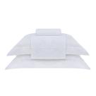 Kit Jogo de Lençol Buddemeyer 4 Peças Cama Queen 300 Fios Cetim Damask Square Kit Jogo de Lençol Buddemeyer 4 Peças Cama Queen 300 Fios Cetim Damask Square